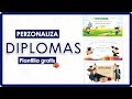 Personaliza 3 DIPOMAS en PowerPoint FÁCIL (PANTILLA GRATIS)