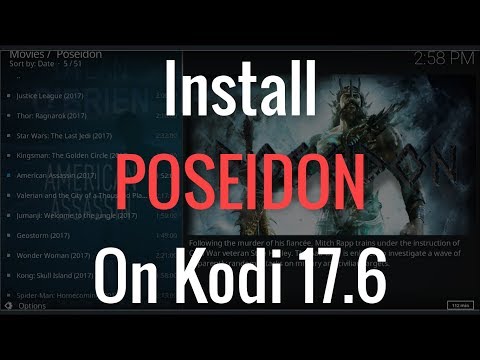 How To Install Poseidon On Kodi V17.6 (New Update) ?