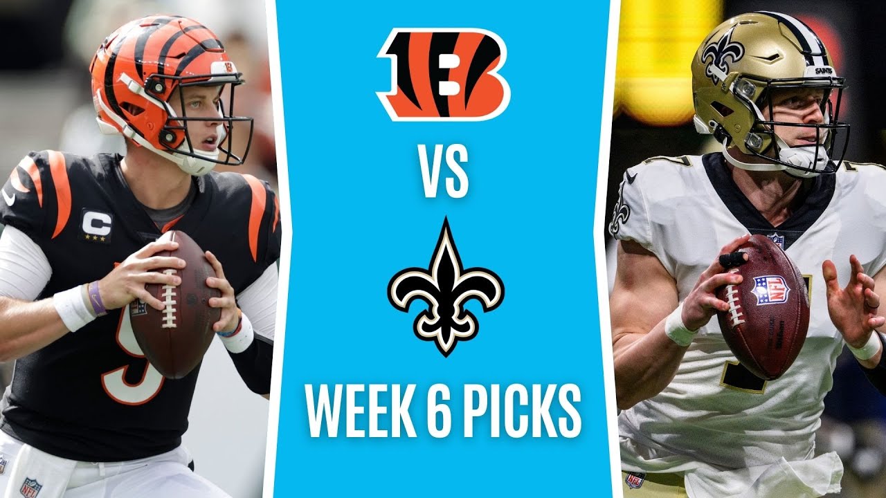 Cincinnati Bengals vs New Orleans Saints NFL Player Props & Picks