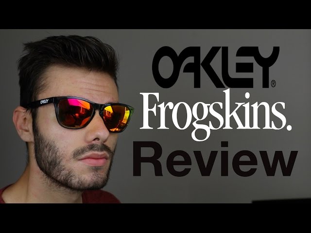 oakley frogskin on face