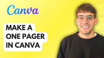 How to Make a One Pager in Canva [2025 Guide]