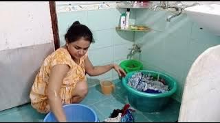🤗Desi style clothes washing by hand ||  clothes cleaning vlog desi style || #dailyvlog #desistyle
