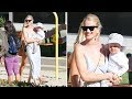 EXCLUSIVE - Rosie Huntington-Whiteley And Jack, Son Of Action Star Jason Statham, In Malibu