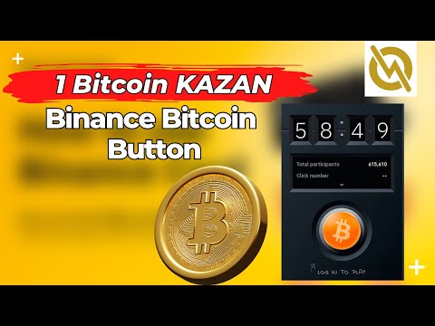 1 TAM BİTCOİN KAZAN ! Butonu Tıklamak Yeterli ! Binance Bitcoin Button Oyunu 2023