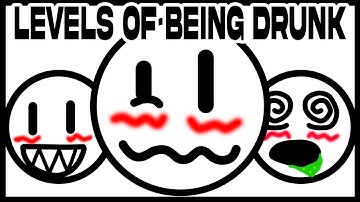 The 7 Levels of Being Drunk