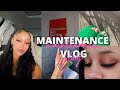 500 maintenance vlog  prep for vacation with me lashes nails hair  more