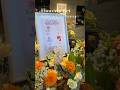岡山県　結婚式場　フラワービュッフェ　花言葉で選ぶ　#shorts