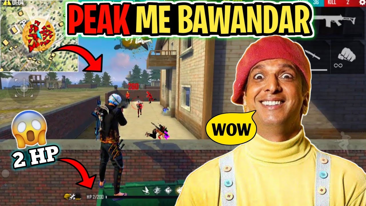 Full Rush Gameplay In Solo VS Pro Squad Rank 😱 | OverPower Clutches 20 ...