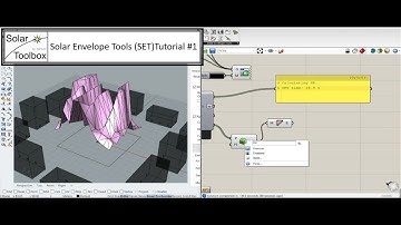 SET video tutorial #1 - How to use the Grasshopper plug-in Solar Envelope Tools (SET)?