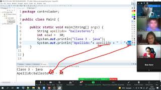 Clase 3 Variables Operadores Aritméticos y Relacionales - área triangulo Estructura If else en JAVA