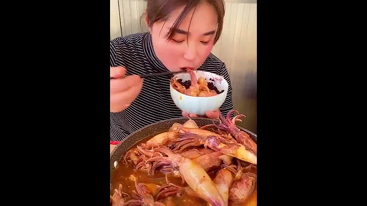 ASMR SPICY SEAFOOD, 해물찜 먹방, OYSTER, 굴 먹방, SPICY ENOKI MUSHROOM, 팽이버섯 먹방, OCTOPUS, SHRIMP 먹방MUKBANG