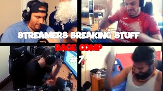 STREAMERS BREAKING THEIR GAMING EQUIPMENT RAGE COMPILATION #7