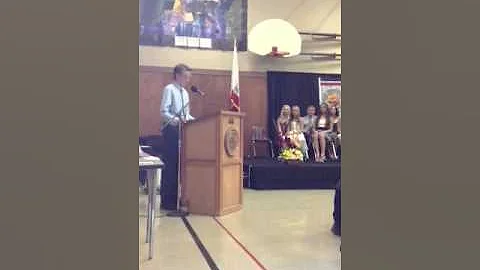 Graduation speech 2013