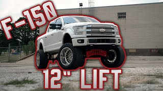 Massive 2016 F150 (12' FTS lift) and an update on a Kelderman Project! PLUS NEW GIVEAWAY