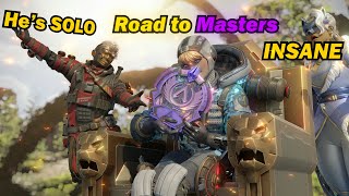 CRAZY Solo Wattson Road to Masters Ep 4 | Apex Legends Ranked Gameplay