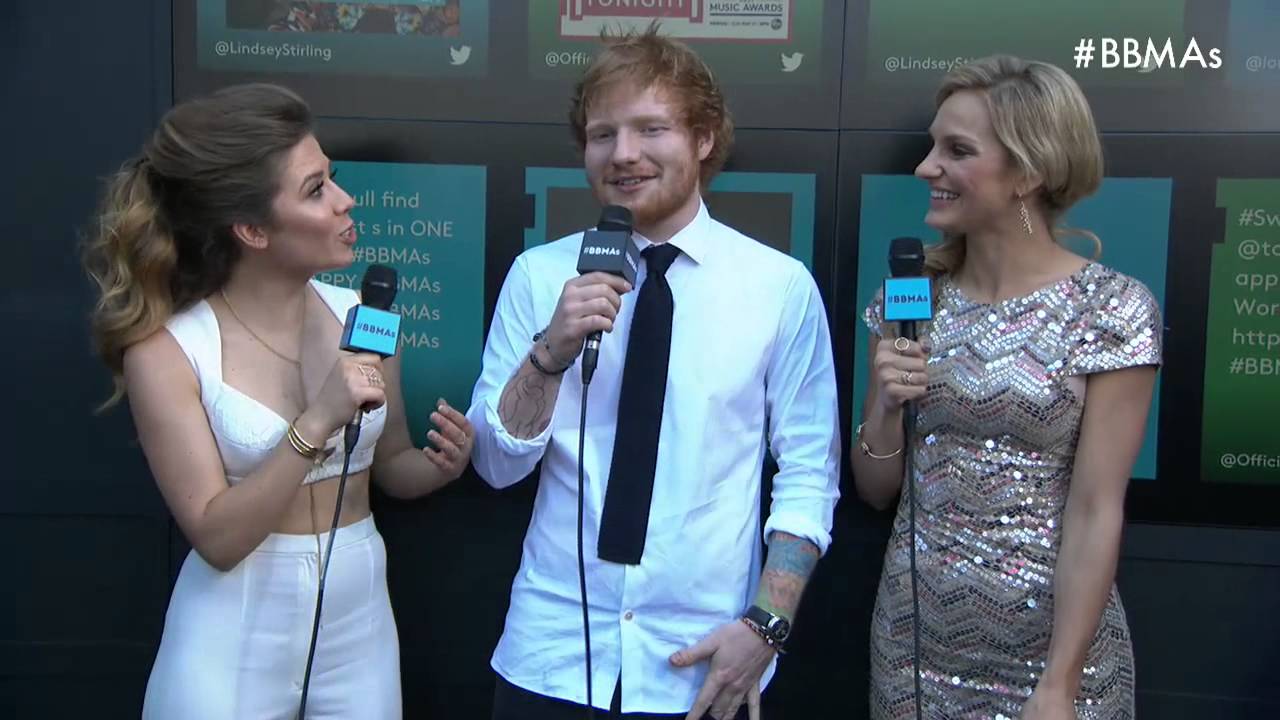 Ed Sheeran Red Carpet Interview - BBMAs 2015