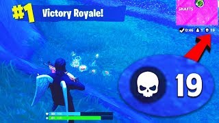 19 KILLS SUR FORTNITE BATTLE ROYALE