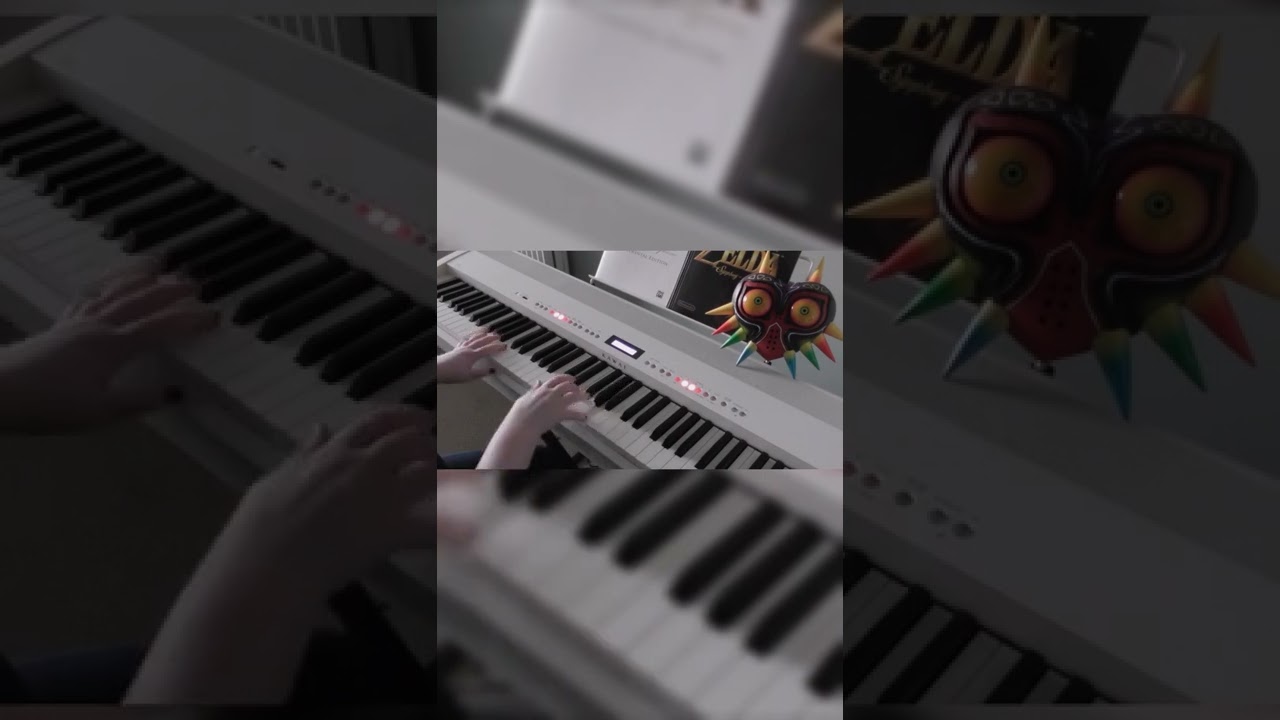 Astral Observatory Piano Cover - Zelda: Majora's Mask #Shorts