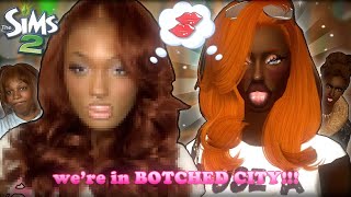 Getting Plastic Surgery… in The Sims 2 
