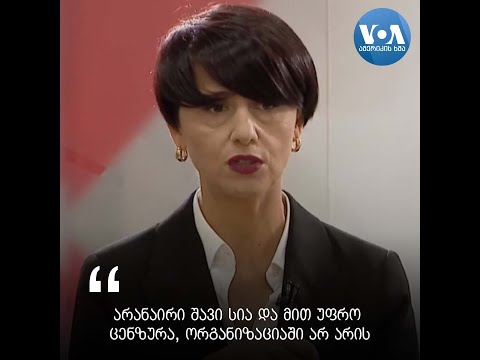 „არანაირი შავი სია და მით უფრო ცენზურა, ორგანიზაციაში არ არის“- ბერძენიშვილი