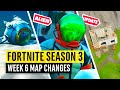 Fortnite | All Season 3 Map Updates and Hidden Secrets! WEEK 6