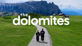Travel vlog - 4 days in the dolomites, italy (as beginner hikers)