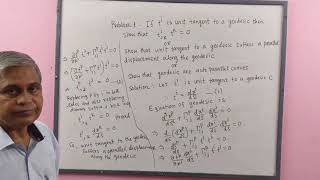 Tensor Analysis, Lec-21(problems on Curl, Parallel Displacement, Intrinsic Diff.), by Dr. D.N.Garain