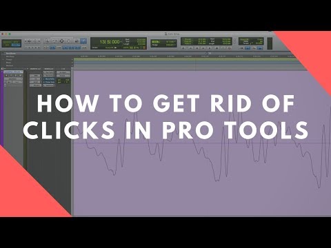 How To Remove Clicks From A Track In Pro Tools

