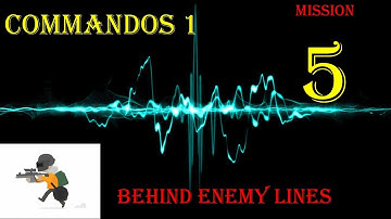 How to Play commandos 1 one mission -5 Manace of leoplod