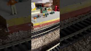The Station #train #modelrailroad #british #railway #modeltrain #hornby #trainspotting #steam