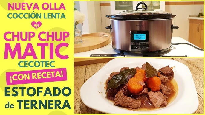 ⭐ Para qué sirve una OLLA DE COCCIÓN LENTA ❓ Descubriendo Chup Chup, la  SLOW COOKER de Cecotec 