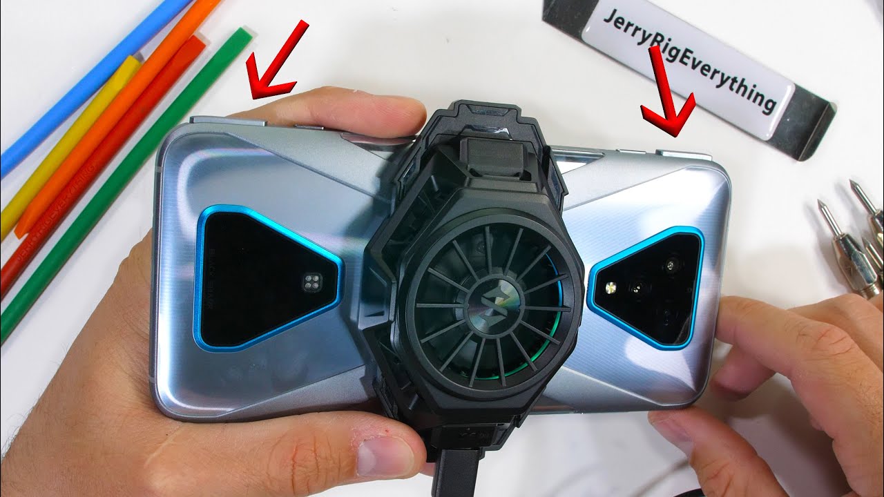 Pop-Up Buttons AND Active Cooling?! - Black Shark 3 Pro ...