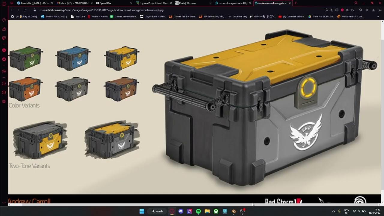 Modelling The Weapon Crate Part 1 YouTube