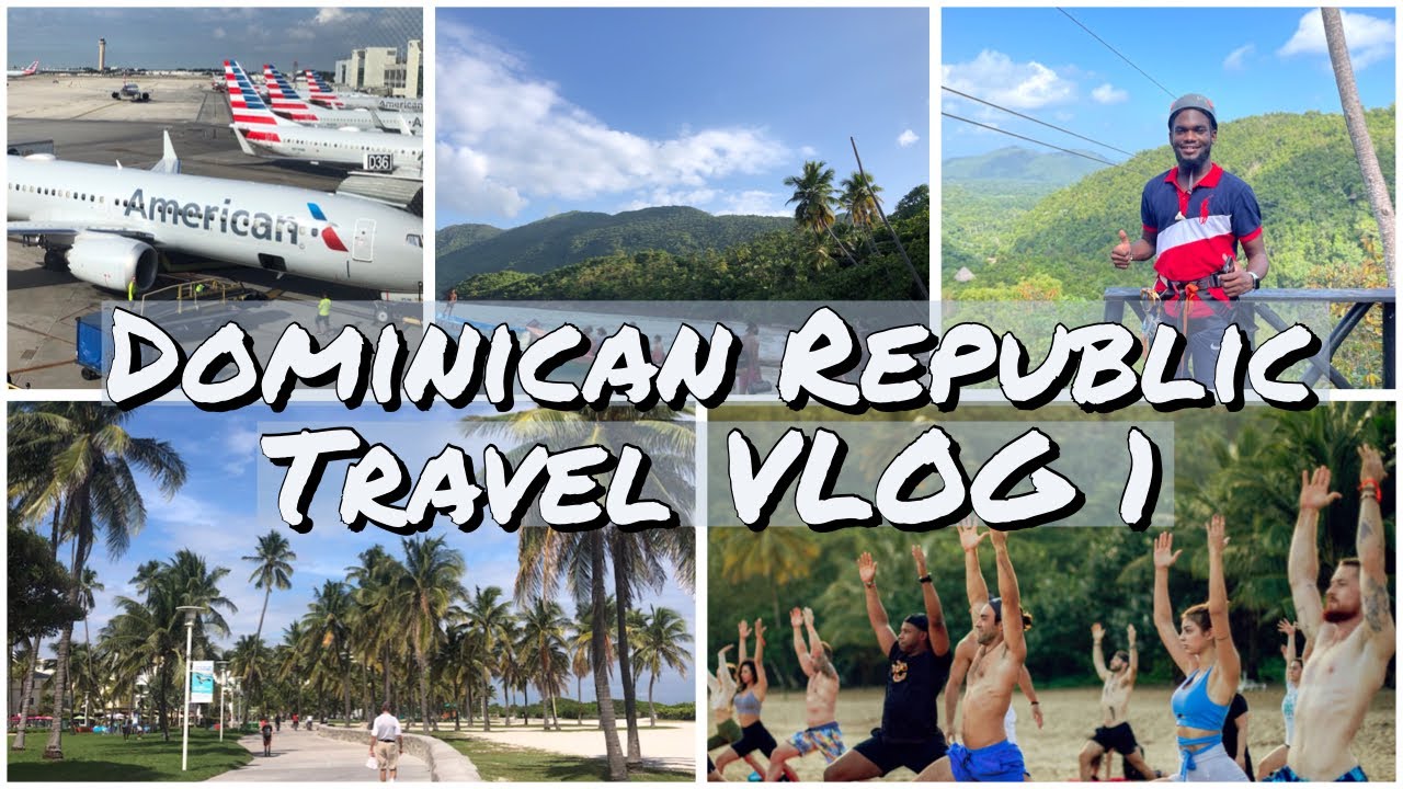 TRAVEL WITH ME To The Dominican Republic 2021 |Airport Vlog |TRAVEL VLOG Part 1