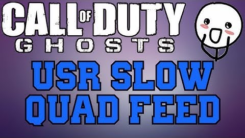 Call of Duty: Ghosts - USR Slow Quad Feed on Octane (CoD Ghosts Sniper Quad Feed)