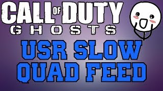 Call of Duty: Ghosts - USR Slow Quad Feed on Octane (CoD Ghosts Sniper Quad Feed)