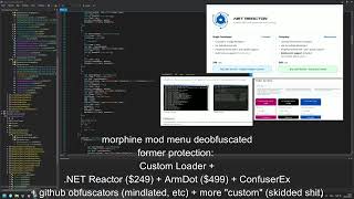 the ONLY obfuscator that actually protects you? Gorilla tag mod menus FULLY deobfuscated? screenshot 1