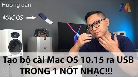 [Hướng dẫn] Tạo bộ cài Mac OS 10.15 ra USB TRONG 1 NỐT NHẠC | Mac Cafe