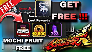 GET FREE MOCHI FRUIT !!! | Anime Fighting Simulator X | AFSX