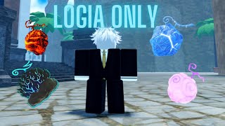 BOUNTY HUNTING WITH ONLY LOGIA FRUITS