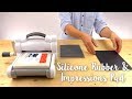 How to use the silicone rubber  impressions pad  sizzix