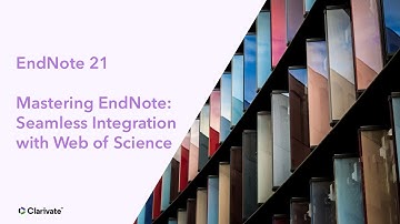 Mastering EndNote: Seamless Integration with Web of Science