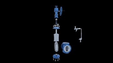 The Franklin DuraSeal Expanding Plug Valve -  Exploded View and Cycle