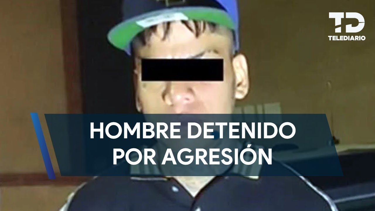 Man arrested for assaulting a couple in downtown Monterrey