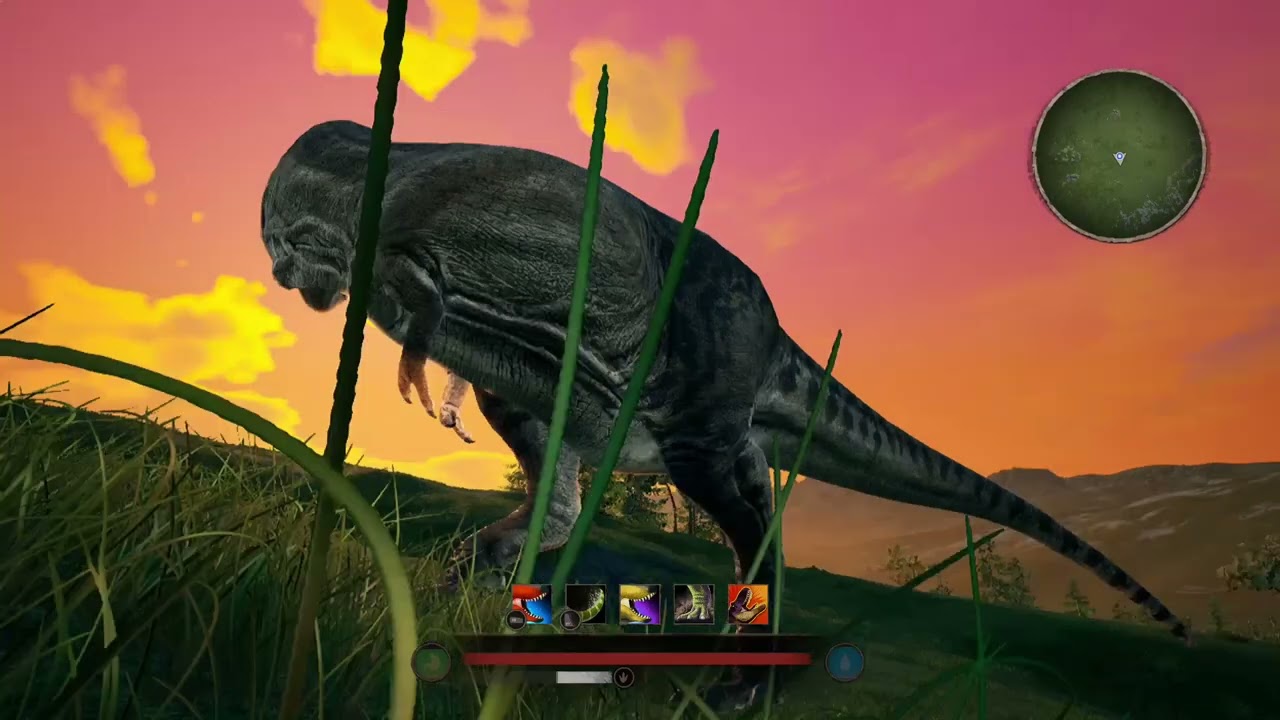 Jurassic June 2023 [ Path of Titans ] Xbox One Rexy in Stoneclaw Highlands