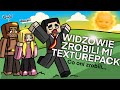 PRZECHODZĘ MINECRAFTA ale WIDZOWIE Z DISCORDA ZROBILI MI TEXTUREPACK!