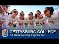 Gettysburg College Athletics: A Championship Experience