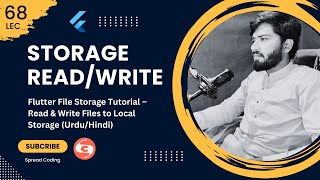 68- Flutter File Storage Tutorial – Read & Write Files to Local Storage (Urdu/Hindi)