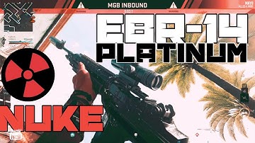PLATINUM EBR-14 MGB (Tactical Nuke) on INVASION | Modern Warfare 2
