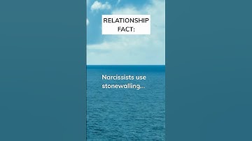 Stonewalling as a Red Flag for Narcissistic Abuse #shorts #relationship #narcissist